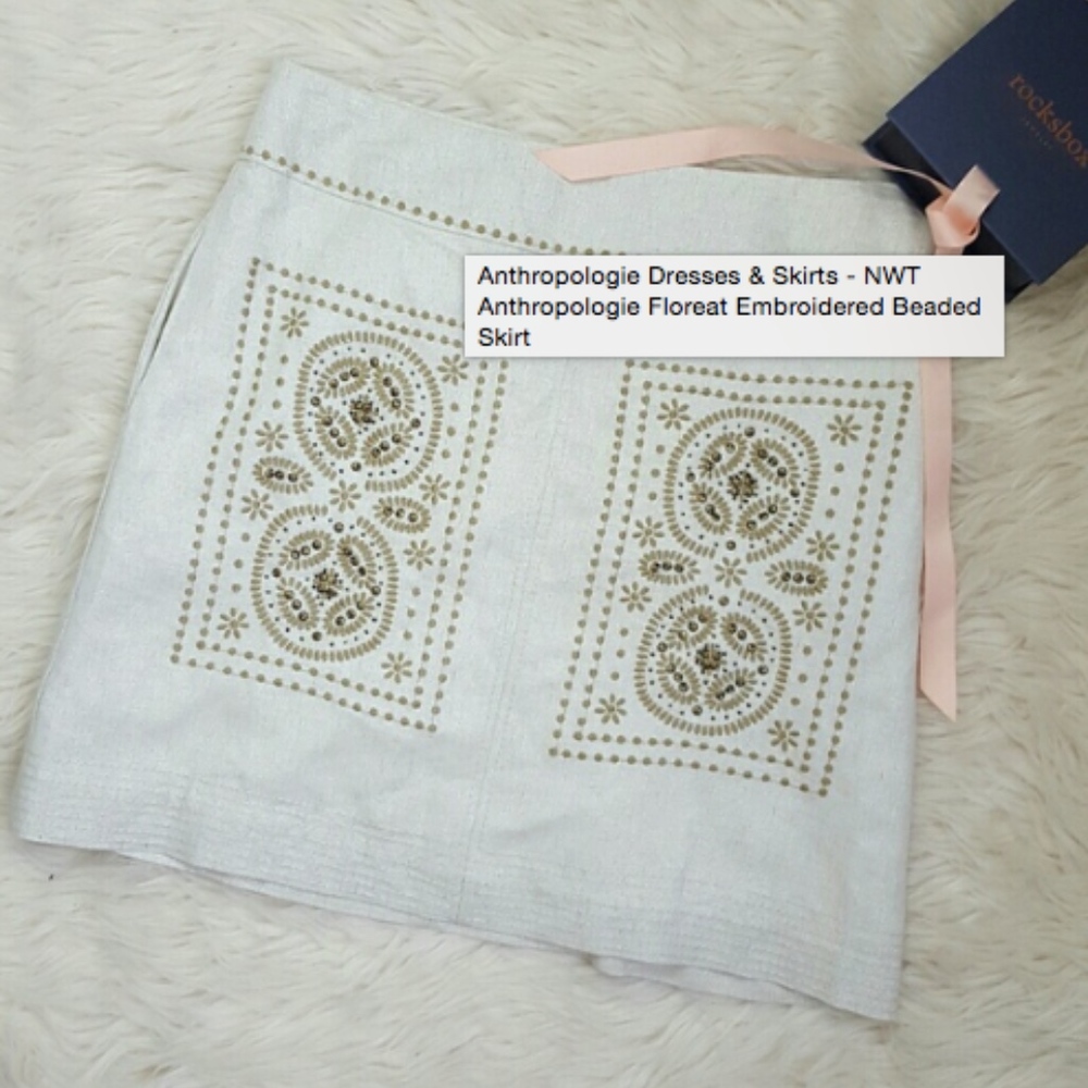 Anthropologie Skirts - NWT Anthropologie Floreat